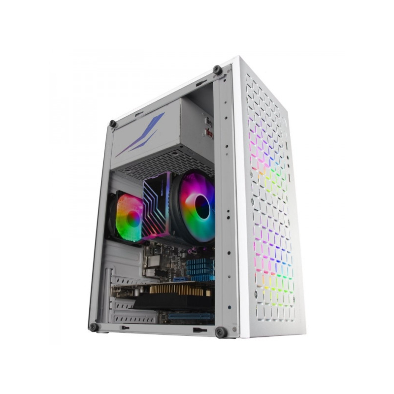 Torre Mars Gaming MC-CORE Mini-2 ventoinhas FRGB (Branco)