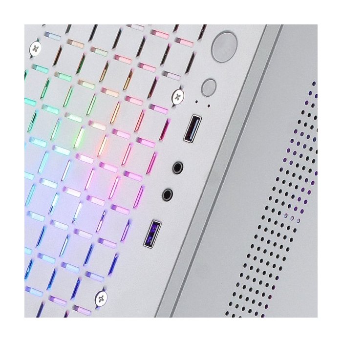 Torre Mars Gaming MC-CORE Mini-2 ventoinhas FRGB (Branco)