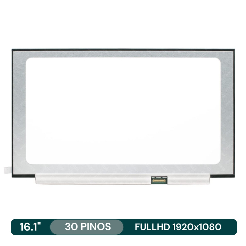 Ecrã LCD 16.1" 1920x1080 FullHD 30Pin 36cm s/Brackets - N161HCA-EA3