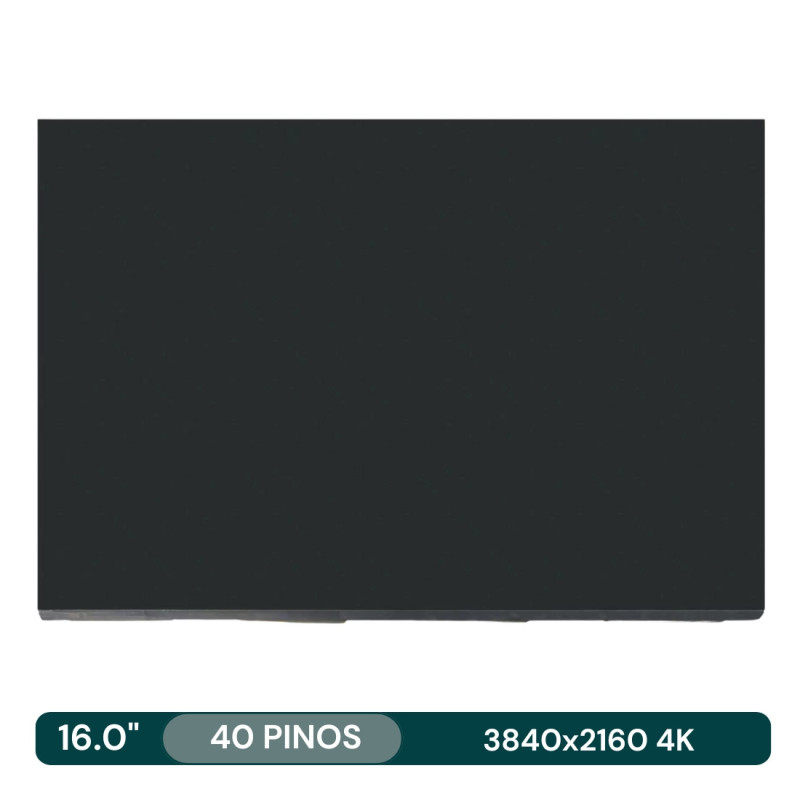Ecrã LCD 16" 3840x2400 4K UHD 40Pin OLED SuperSlim s/Brackets - ATNA60YV05