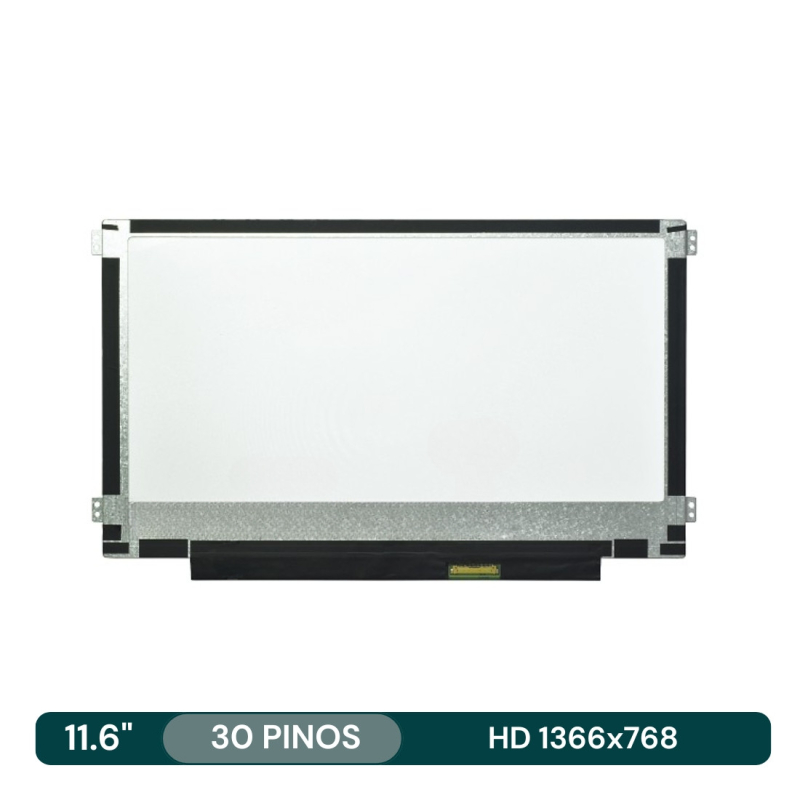 Ecrã LCD 11.6" 1366x768 HD 30Pin c/Brackets - B116XTN02.5