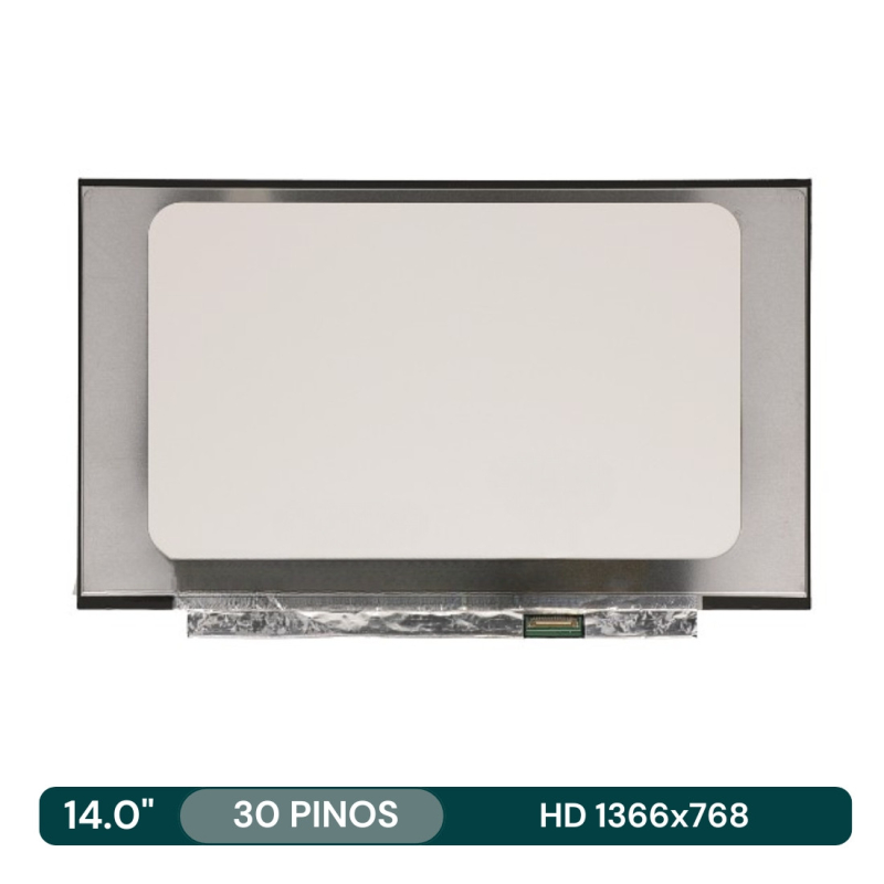 Ecrã LCD 14.0" 1366x768 HD 30Pin 31cm s/Brackets - B140XTN07.3
