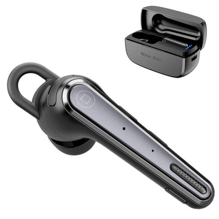 Auricular sem fios Bluetooth (Preto)