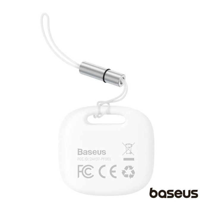 Localizador Bluetooth Até 30m Branco BaseUS