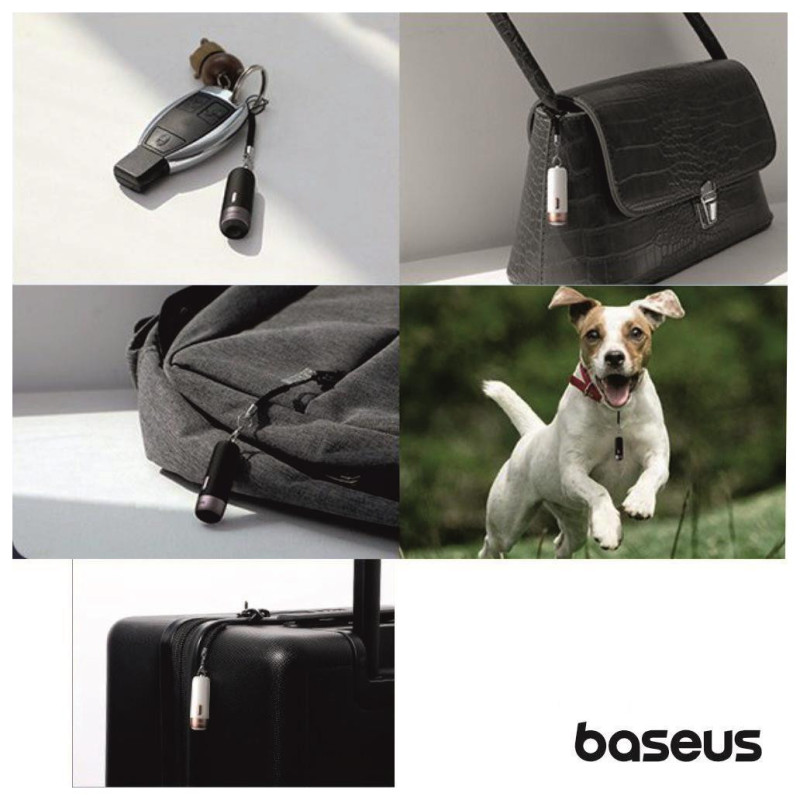 Localizador Bluetooth Até 80m Branco BASEUS