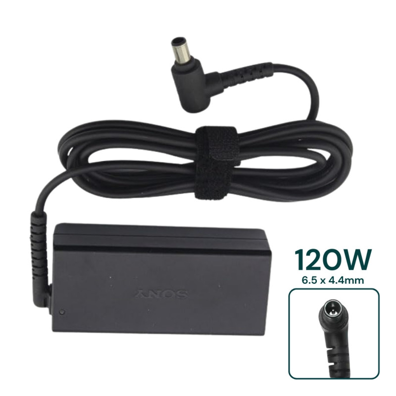 Carregador Original Sony 19.5V 6.2A 120W (6.5*4.4mm) - VGP-AC19V10