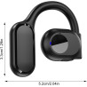 Auscultadores sem fio Bluetooth com microfone, c/ cancelamento de ruído