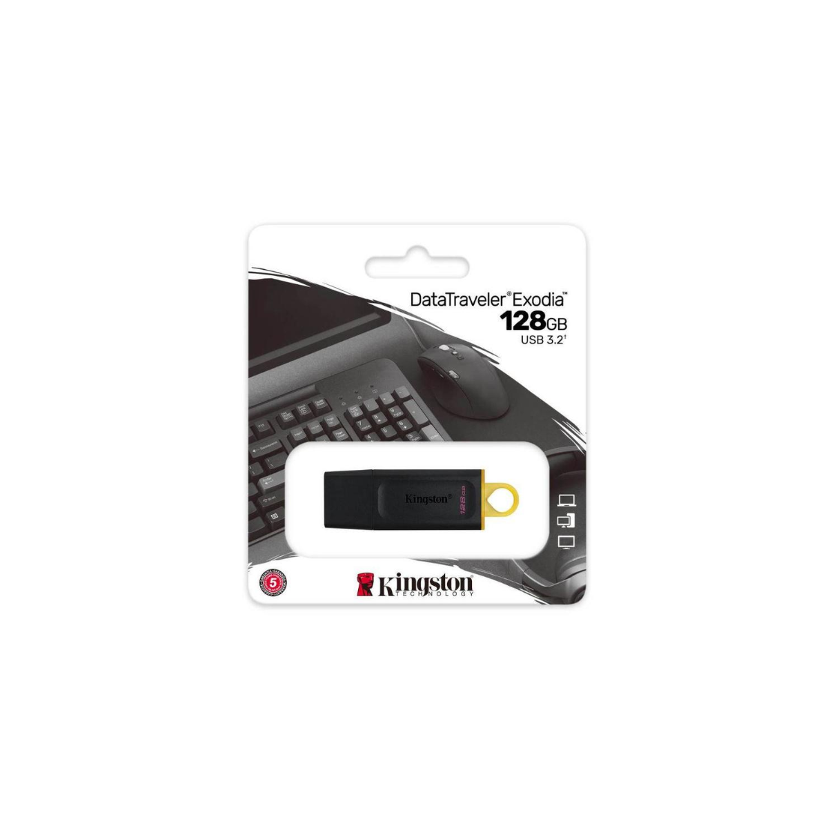 Pendrive 128GB Kingston USB3.2 Data Traveler Exodia USB-A