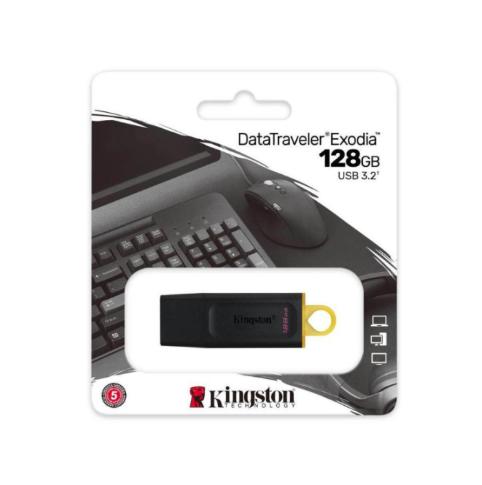 Pendrive 128GB Kingston USB3.2 Data Traveler Exodia USB-A