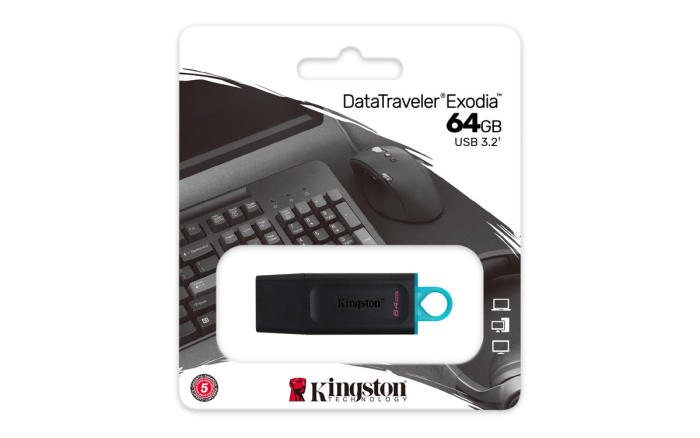 PenDrive 64GB Kingston USB-A 3.2 Data Traveler Exodia