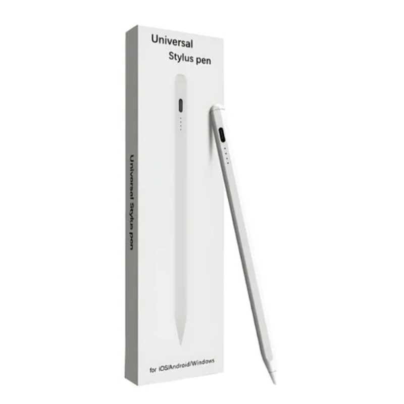 Caneta Universal Touch para Tablet e Smartphone Branca