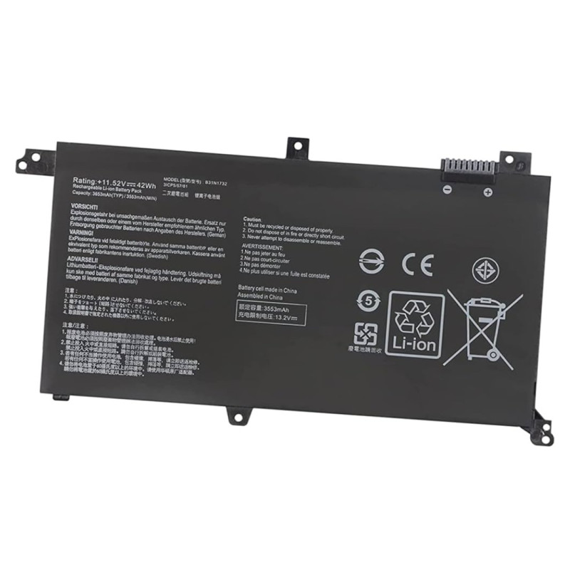 Bateria Compatível Asus 11.55V 3600mAh