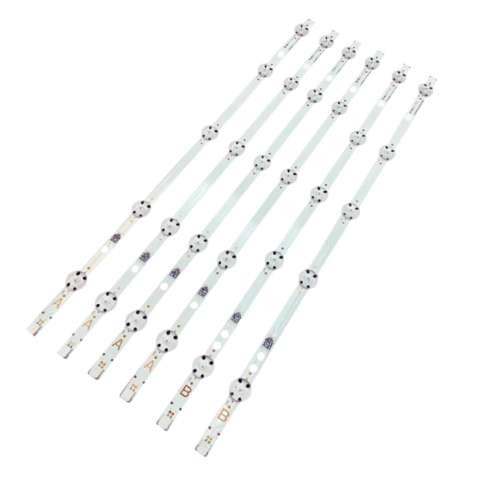Barra de LEDs TV Toshiba 49" (kit 6x)