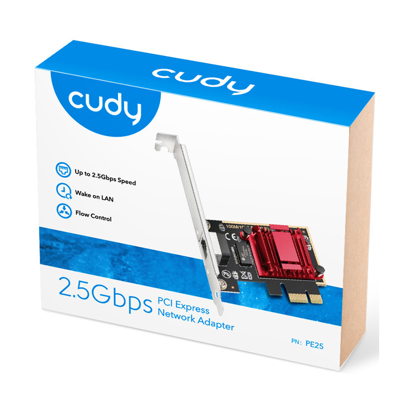 Placa de Rede Cudy PCI Express PE25 2.5Gbps