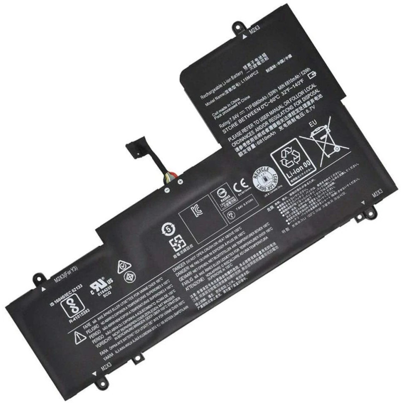 Bateria Compatível Lenovo L15M4PC2 7.64V 6800mAh