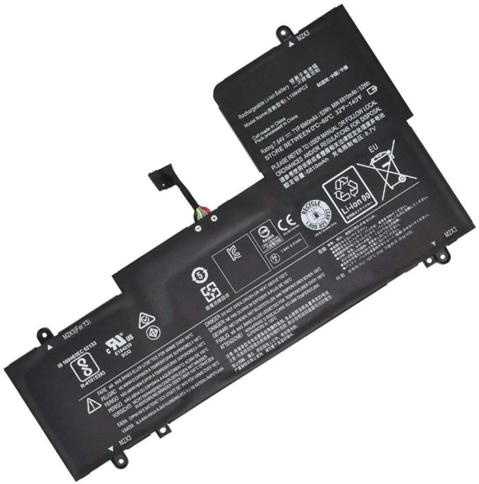 Bateria Compatível Lenovo L15M4PC2 7.64V 6800mAh