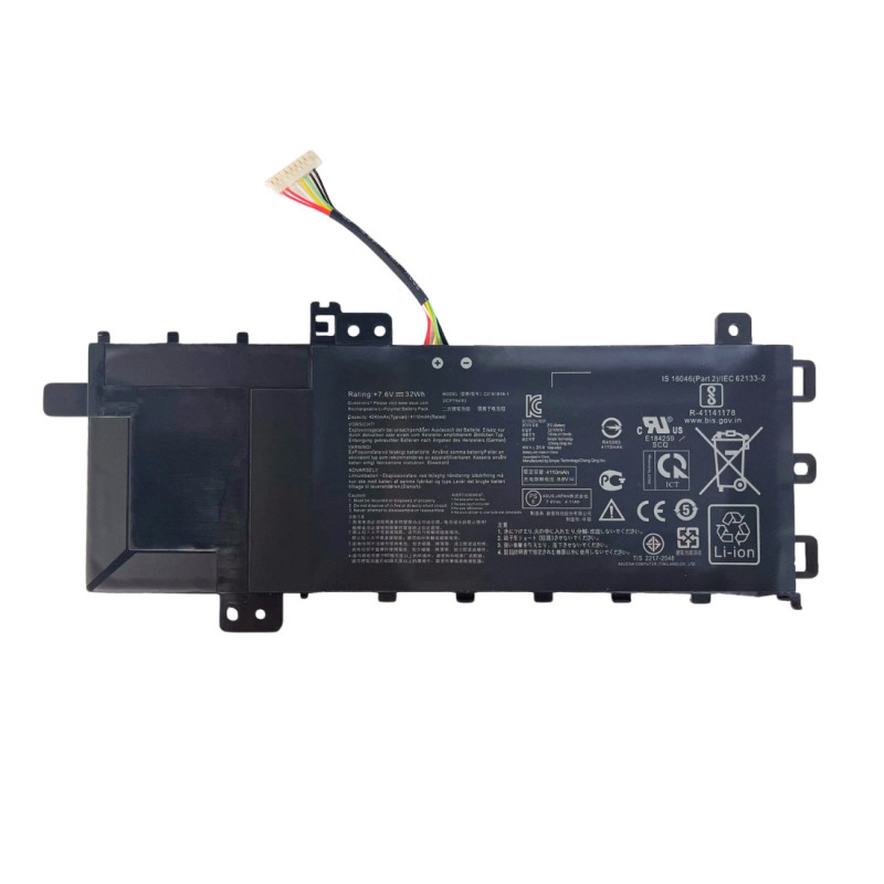 Bateria Compatível Asus C21N1818-1 7.6V 4100mAh
