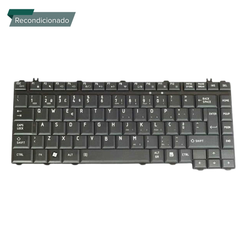 (Usado) Toshiba Satellite A300 Teclado PT Preto - V000130580