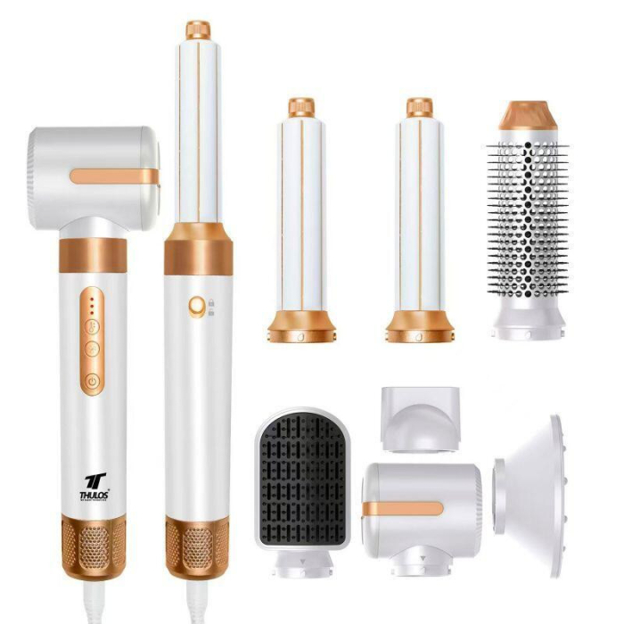 Secador de cabelo 1400w Thulos 7 em 1 Branco