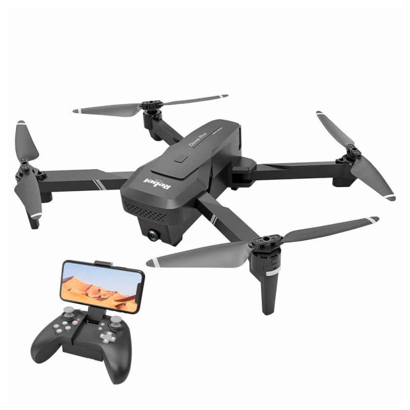 Drone C/ Transmissor 2.4GHz 4 Hélices Full HD