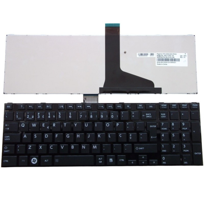 Toshiba Satellite L850 Teclado PT (Preto) - H000040030