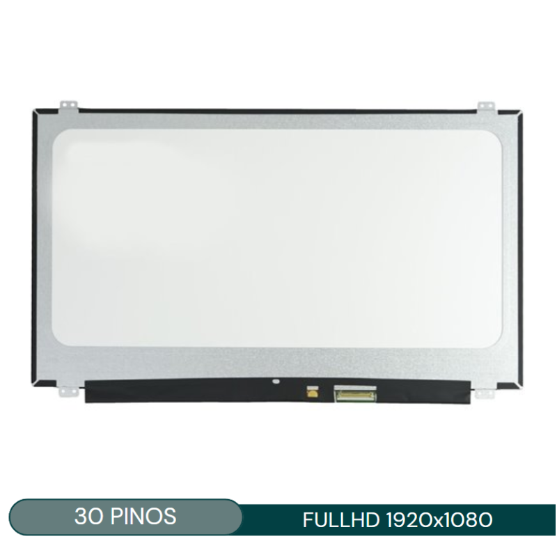 LCD 15.6" FullHD 1920x1080 30Pin 36cm c/ brackets - B156HTN03.8