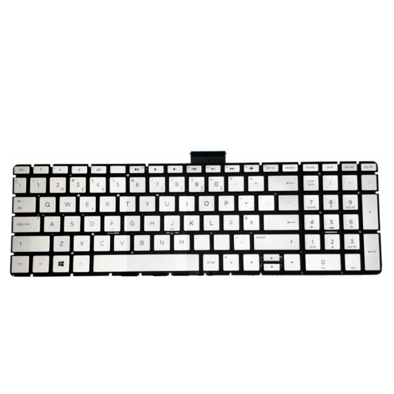 HP Pavilion 15-CD Teclado PT Silver (embutir) - 928507-131