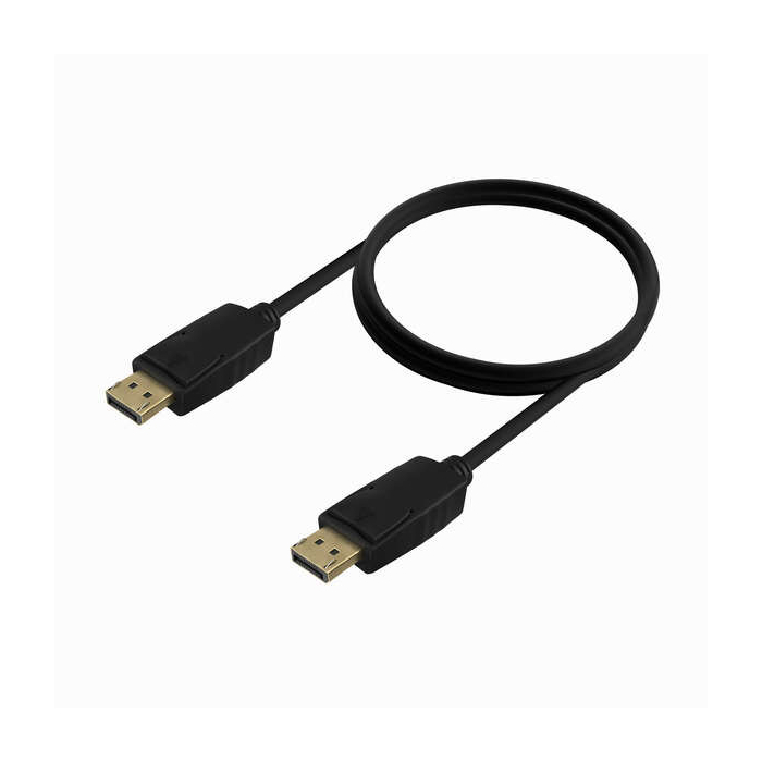 Cabo Aisens Displayport 4K 60Hz DP-DP 1M - Cor Preto