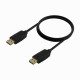 Cabo Aisens Displayport 4K 60Hz DP-DP 1M - Cor Preto