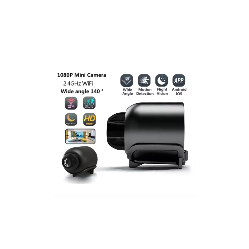 Mini Wifi Câmara X5 Black