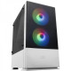 Caixa Mars Gaming MCZ Branca c/ Ventilação avançada e Iluminação RGBSuporte para WaterCooler