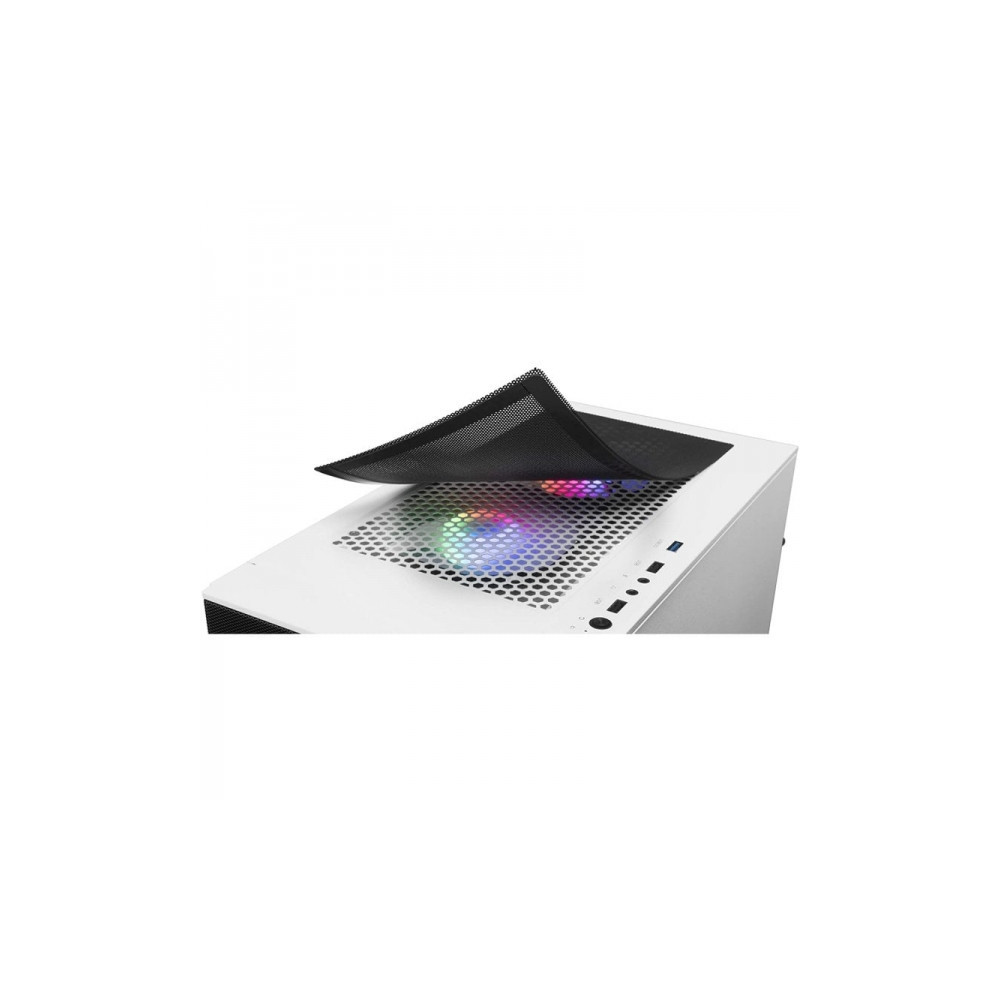 Caixa Mars Gaming MCZ Branca c/ Ventilação avançada e Iluminação RGBSuporte para WaterCooler