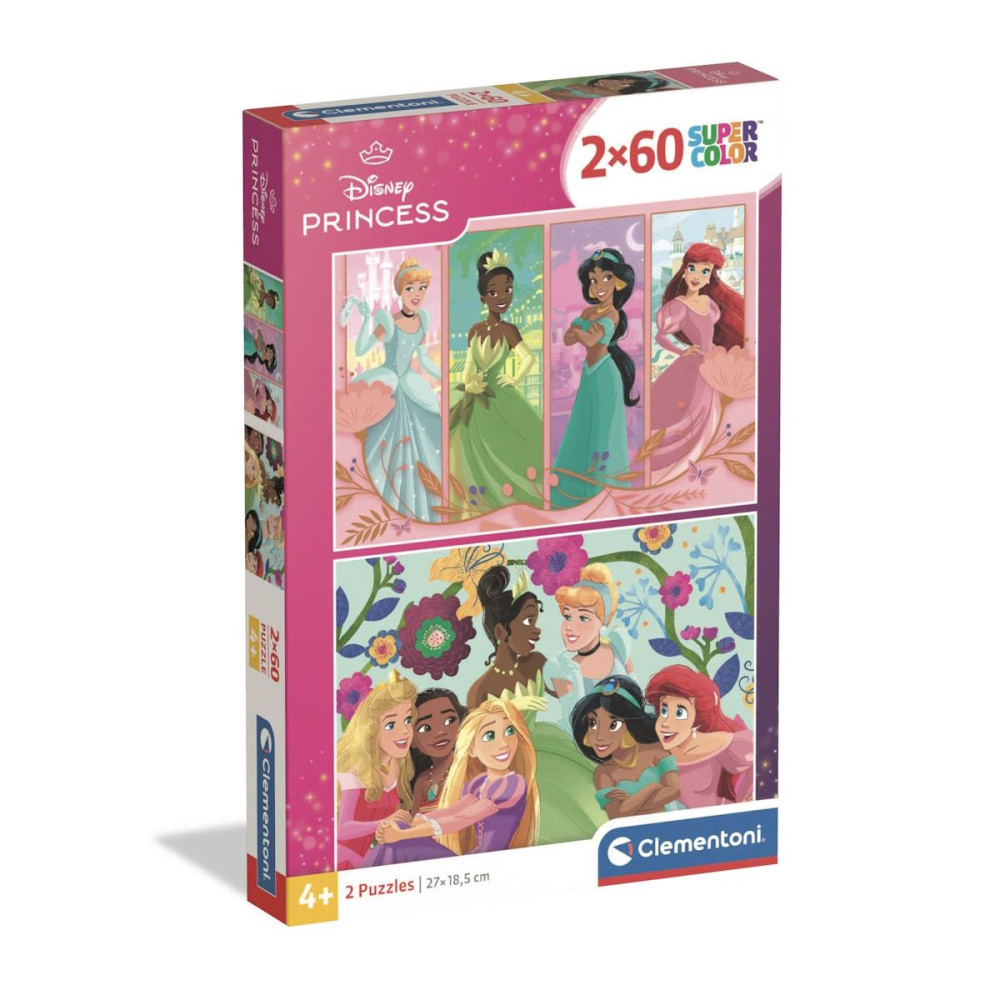 Puzzle Disney Princess 2x60