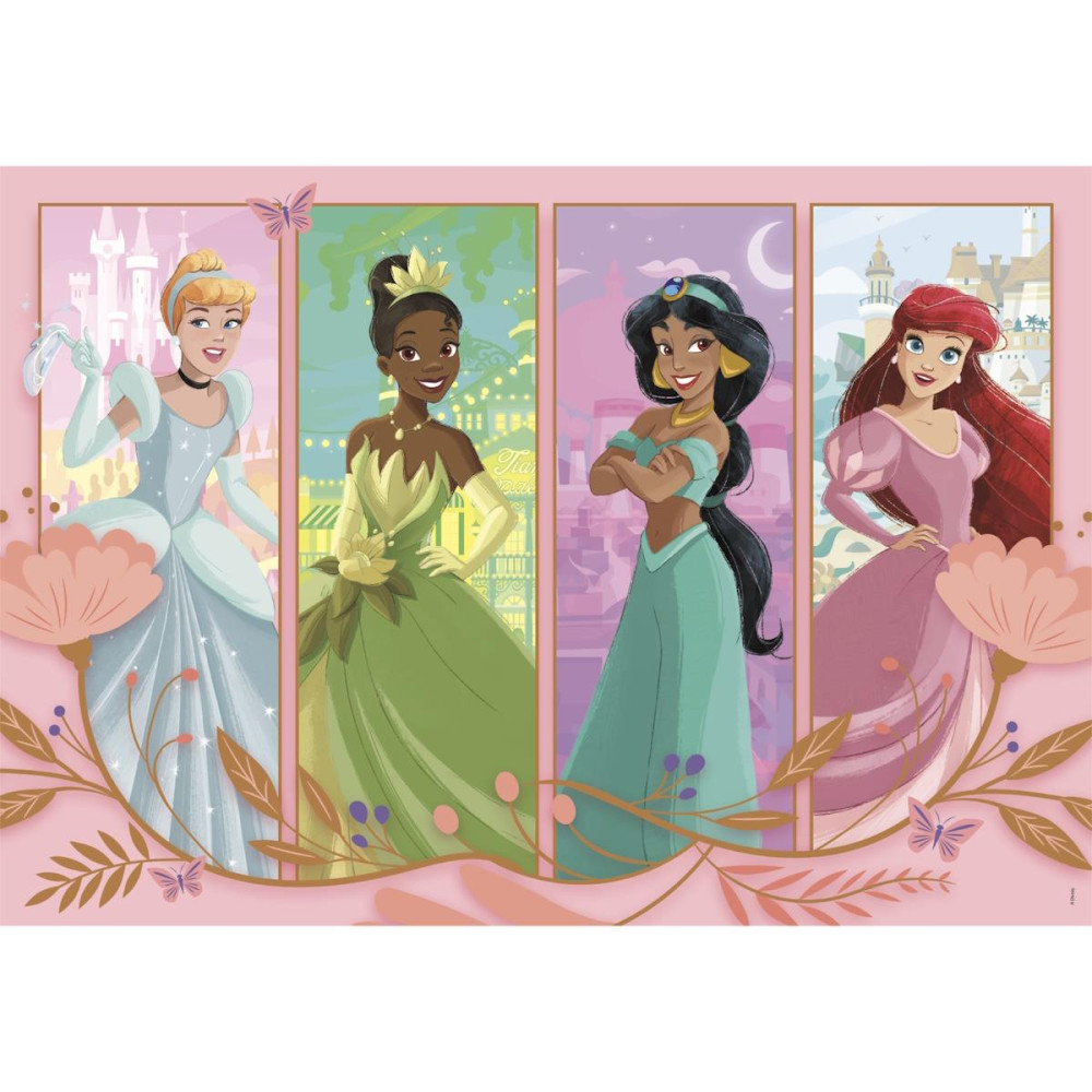 Puzzle Disney Princess 2x60