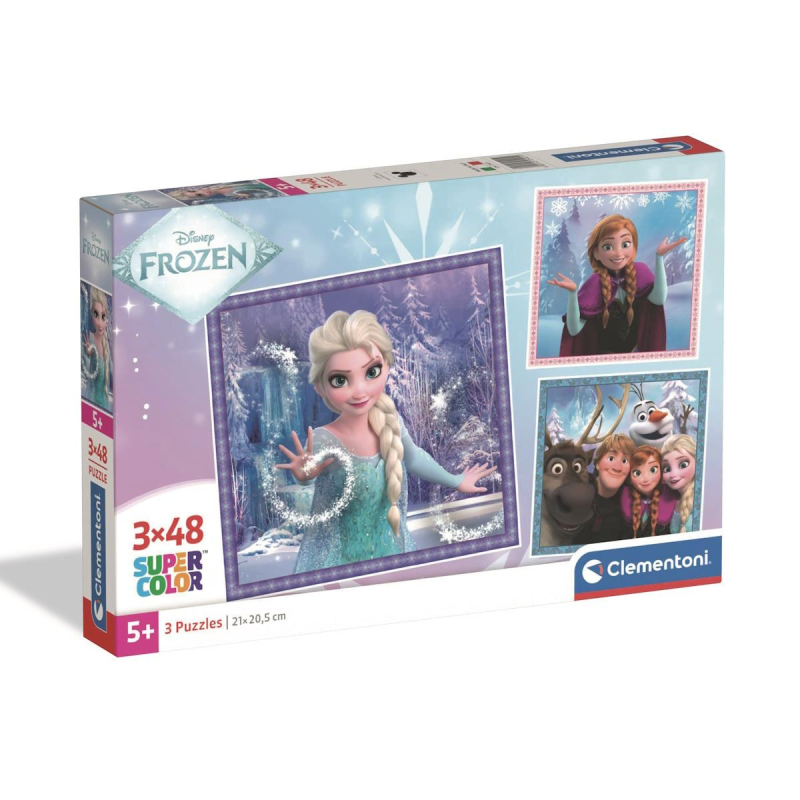 Puzzle Frozen 3x48