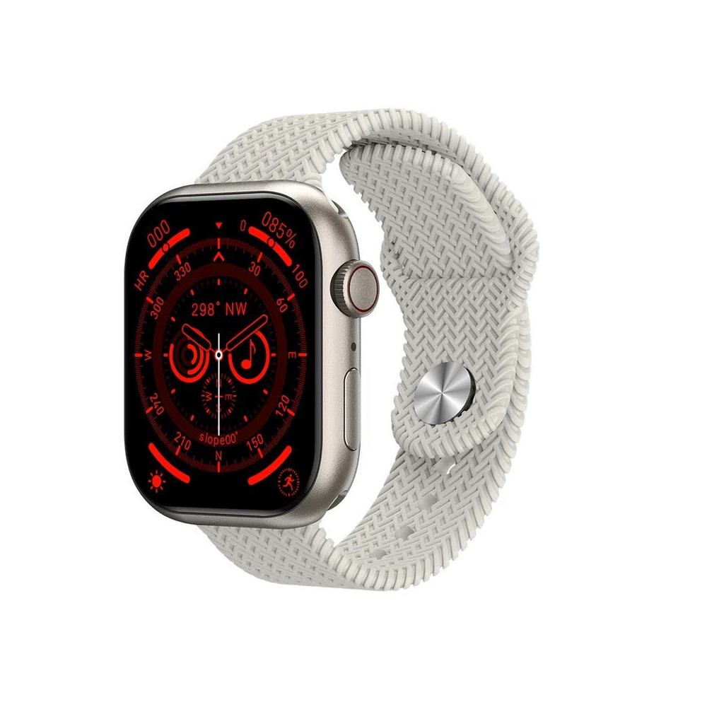 Smartwatch S9 ProMax 45mm Alumínio Kit 7 em 1