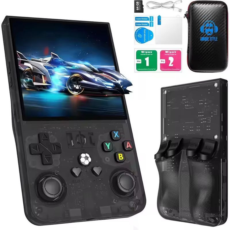 Consola Retro VW36 MAX 4" 128GB 20000 jogos (Preto)