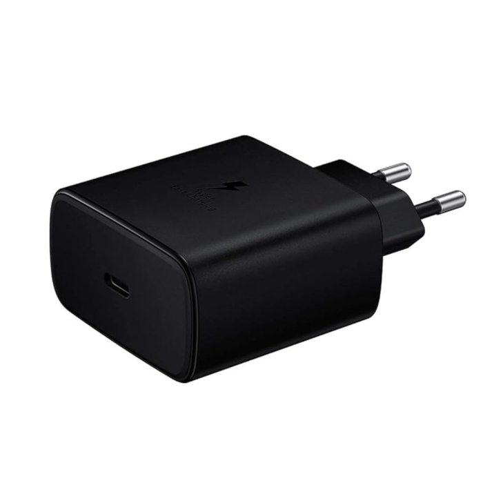 Carregador Original Samsung USB-C 45W Preto - EP-TA845XWCGCNB
