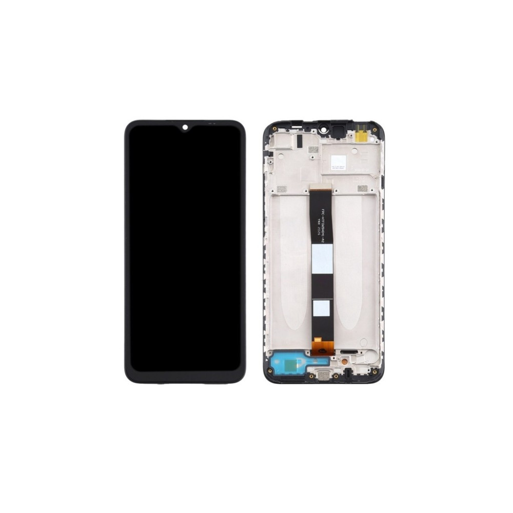 Xiaomi Redmi 9A/9C Display c/Chassi Preto (Compatível)