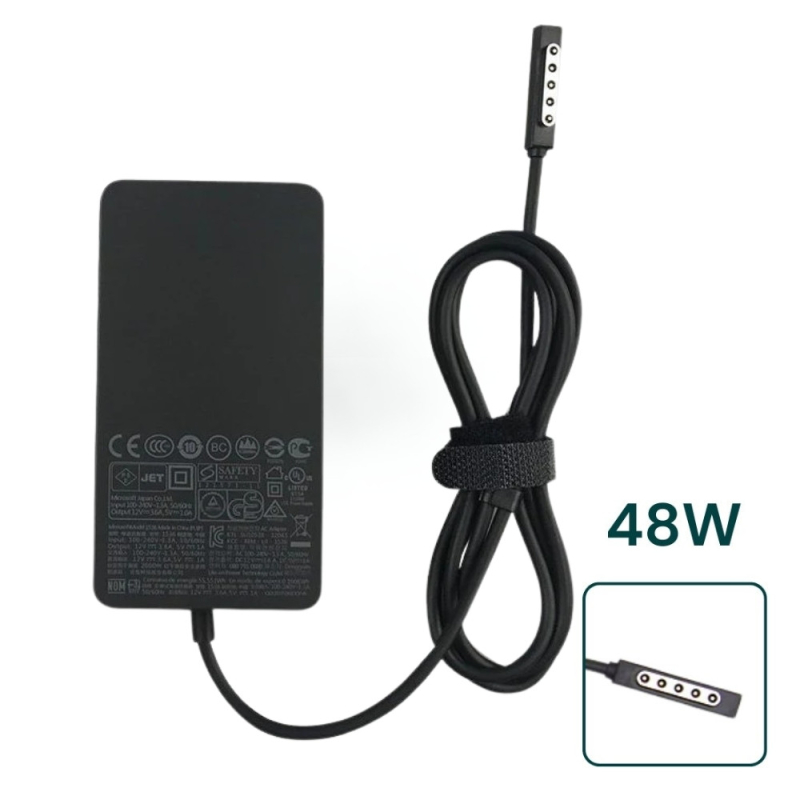 Carregador Compatível Microsoft Surface 12V 3.6A 48W - 1536