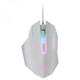 Combo Mars Gaming MCP124 3 em 1 - Teclado RGB H-Mech  Mouse com interruptores RGB HUANO - Branco