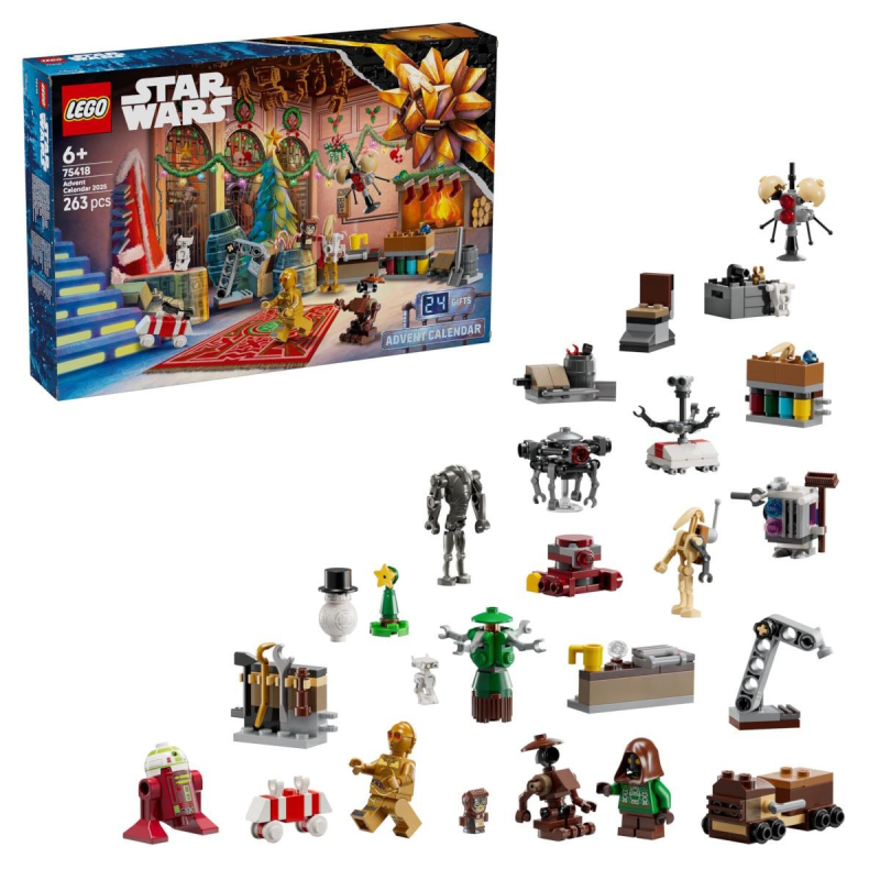LEGO® Star Wars™ Calendário do Advento de 2025