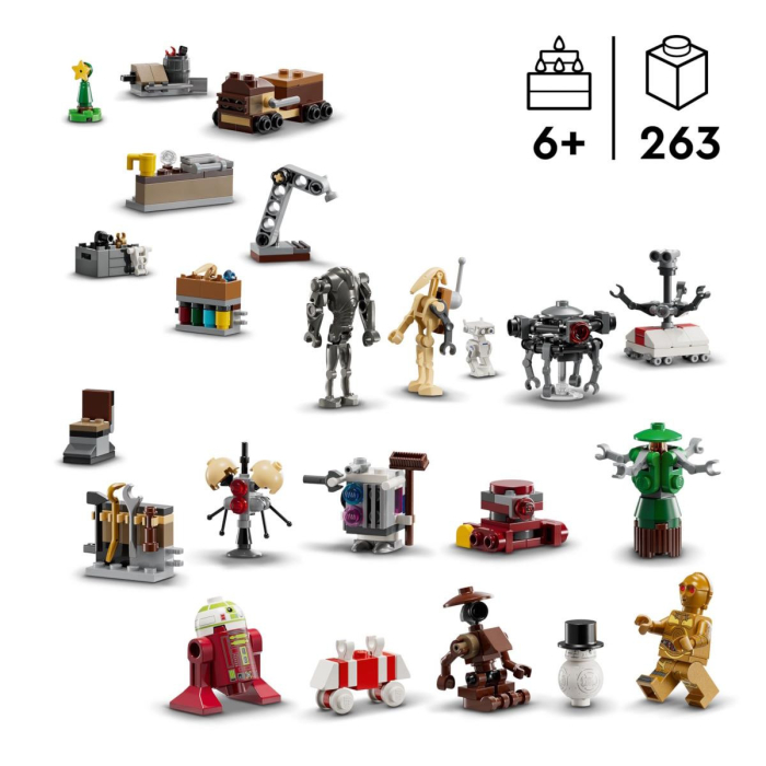 LEGO® Star Wars™ Calendário do Advento de 2025