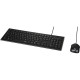 Teclado + Rato (PT) Preto Hama