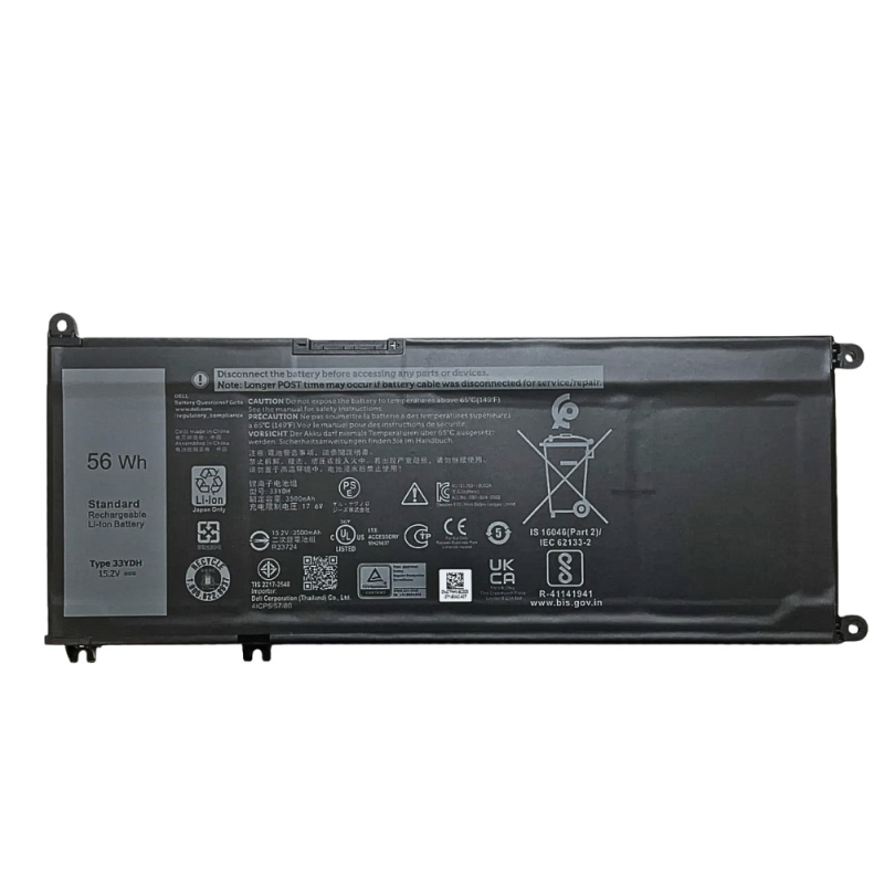 Bateria Compatível Dell 7FHHV 15.2V 3360mAh