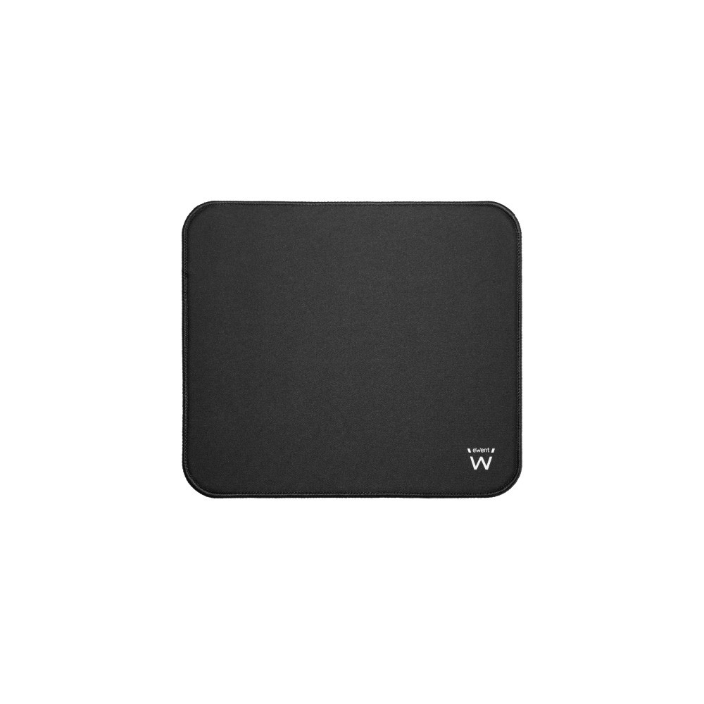 Mouse Pad Ewent - Superfície de poliéster - Base de borracha antiderrapante - 250x220x6 mm - Preto