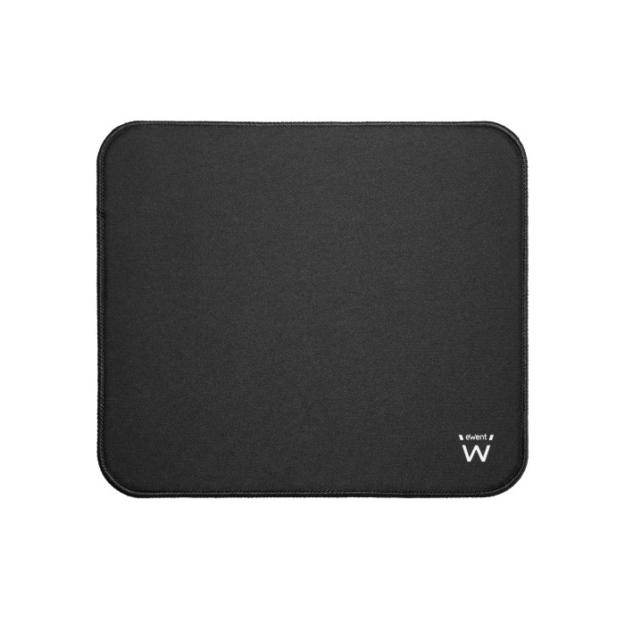 Mouse Pad Ewent - Superfície de poliéster - Base de borracha antiderrapante - 250x220x6 mm - Preto