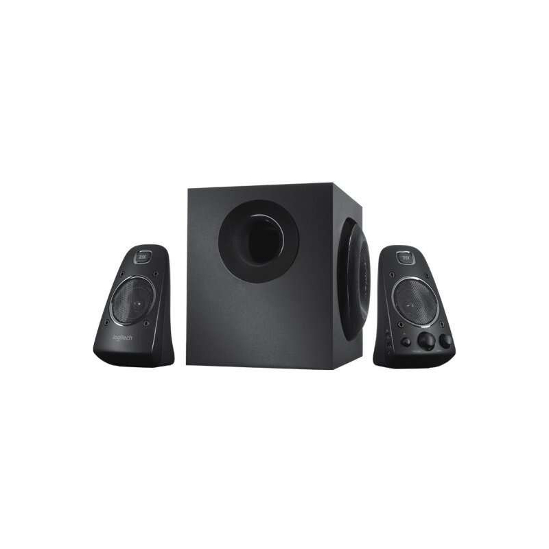 Sistema de alto-falantes Logitech Z623 2.1 de 400 W com subwoofer - Preto