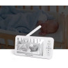 Kingfit Baby-5 Visão nocturna Wi-Fi HD 720P 5" Branco - Monitor para b
