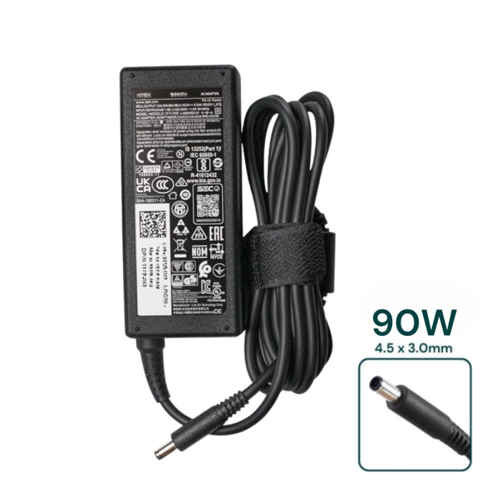 Carregador Compatível Dell 19.5V 4.62A 90W (4.5*3.0mm) - VRJN1